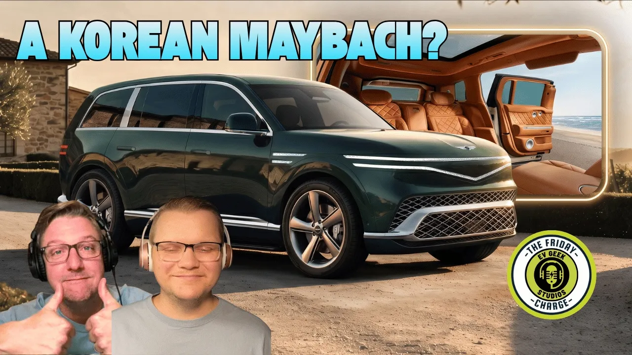 Genesis Just Unveiled Its CRAZIEST EV Yet… Meet the GV90! | The Friday Charge EP99