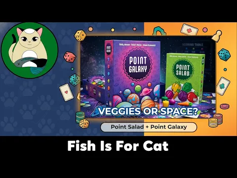 POINT SALAD & POINT GALAXY Unboxing The Card Drafting Classics | No Talk ASMR