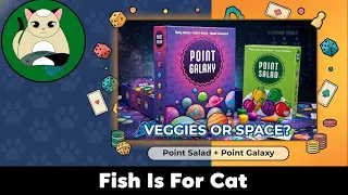 POINT SALAD & POINT GALAXY Unboxing The Card Drafting Classics | No Talk ASMR