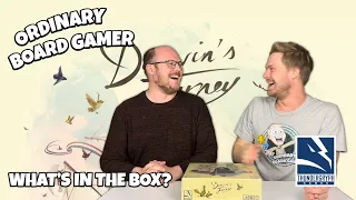 What's in the box? Darwins Journey - board game unboxing with a friend!