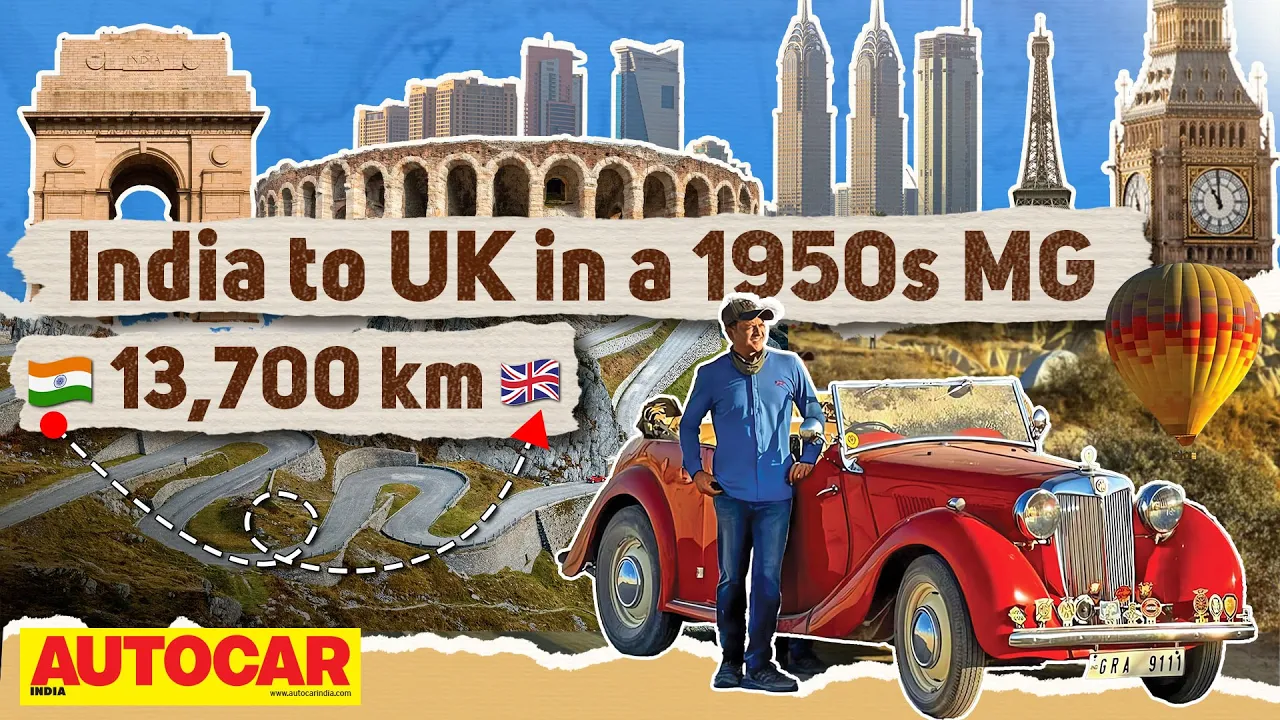 The story of Laal Pari - The 1950 MG driven from India to the UK | Feature | Autocar India