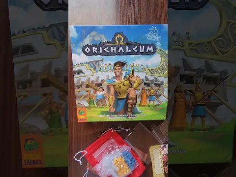 What's in the Box? Orichalcum board game quick unboxing #boardgame #boardgames #unboxing #bgg
