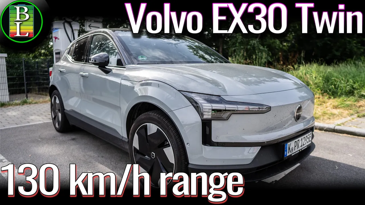 Volvo EX30 Twin (428hp) - How far can you drive?