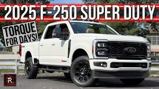The 2025 Ford F-250 Super Duty Lariat Is A Monstrous Diesel Truck With Torque For Days