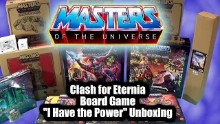 Masters of the Universe: Clash for Eternia - Kickstarter "I Have The Power" Pledge Unboxing