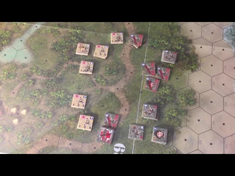 Raid on Taivu AAR Turn 4 Heroes of the Pacific