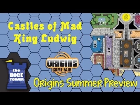 Origins Summer Preview: Castles of Mad King Ludwig