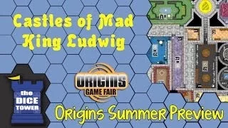 Origins Summer Preview: Castles of Mad King Ludwig