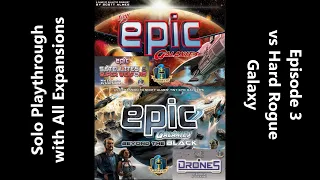 Tiny Epic Galaxies - Solo Playthrough w/ All Expansions - Episode 3
