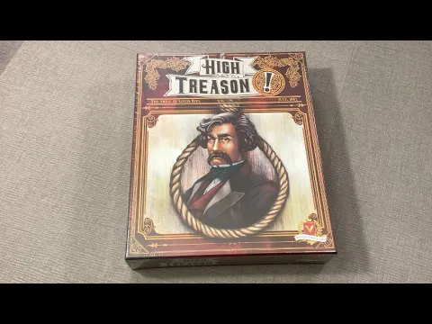 The Discriminating Gamer: High Treason unboxing with Ray