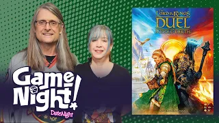 Lord of the Rings: Duel for Middle-earth - GameNight! DateNight! Se2 Ep11 How to Play & Playthrough