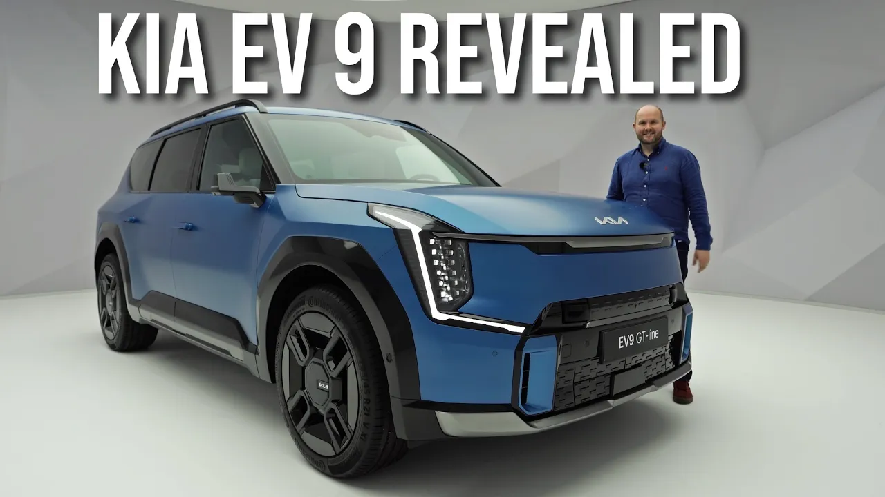 Kia EV9 7 seater revealed | Kia's new flagship electric car in detail