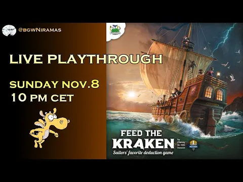 Feed the Kraken - Live Playthrough with Funtails and friends