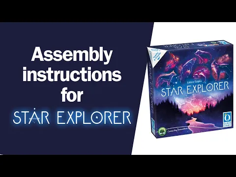 Star Explorer I Assembly instructions I EN I Queen Games