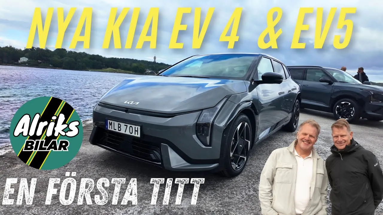 Privatleasingpriser och presentation av nya Kia EV4 och EV5!