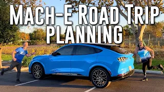 EV Road Trip Planning in your Mach-E or using FordPass!
