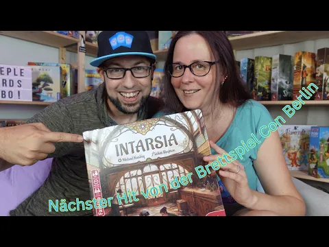INTARSIA Tile-Placement Hit von der Berlin Brettspiel Con #boardgames