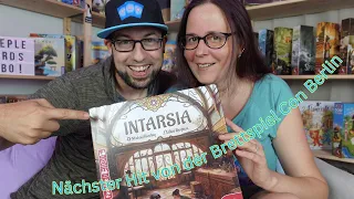 INTARSIA Tile-Placement Hit von der Berlin Brettspiel Con #boardgames