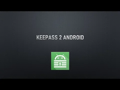 Відео Keepass2Android