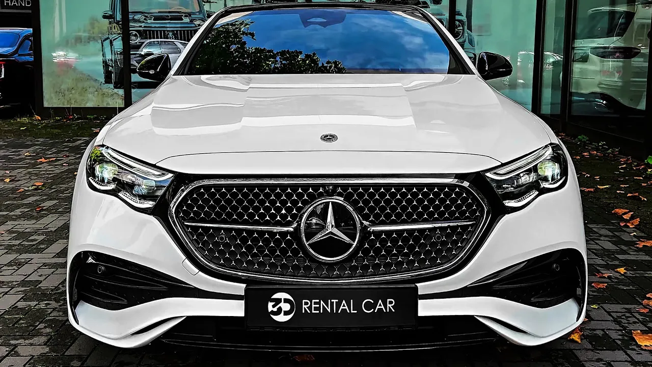 2024 Mercedes E-Class - Sound, interior and Exterior