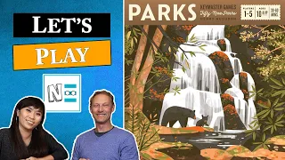 How to Play PARKS! Teach and Full Playthrough - Board Game Video
