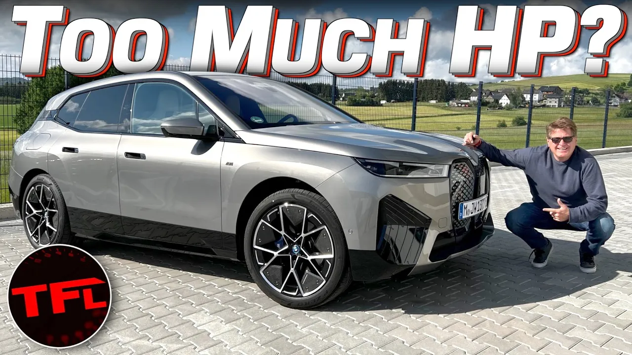 The Brand New All Electric BMW iX M60 Is One Crazy Fast Luxury Hot Rod!