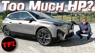 The Brand New All Electric BMW iX M60 Is One Crazy Fast Luxury Hot Rod!