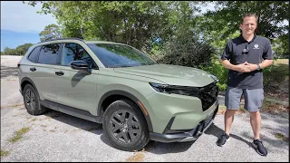 The 2026 Honda CR-V Trailsport is a BETTER compact SUV than a Toyota RAV4 Woodland
