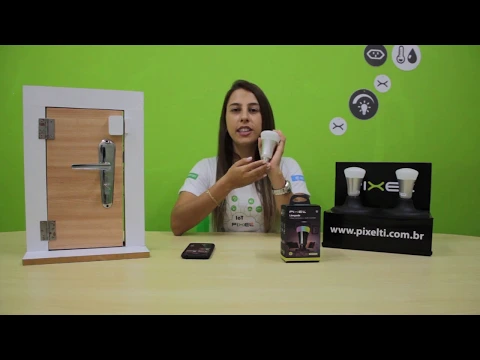 Lâmpada LED Inteligente Wi-Fi Bulbo Luz RGB 15W Pixel Bivolt