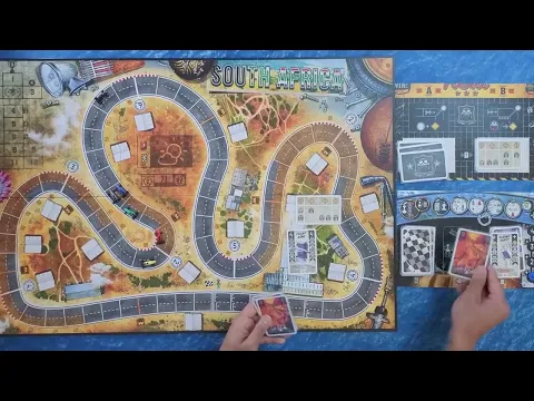 Heat: Petal to the Metal - Solo Playthrough #4 w/ Rocky Road Expansion
