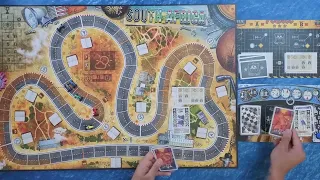 Heat: Petal to the Metal - Solo Playthrough #4 w/ Rocky Road Expansion