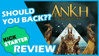 ? Ankh Gods of Egypt | Kickstarter Board Game Review | CMON
