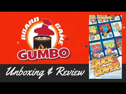Duck & Cover - Unboxing & Review!