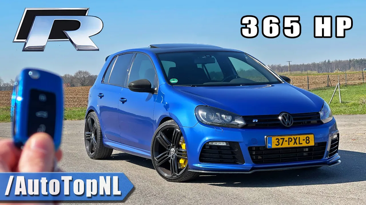 365HP VW Golf R MK6 REVIEW on AUTOBAHN [NO SPEED LIMIT] by AutoTopNL