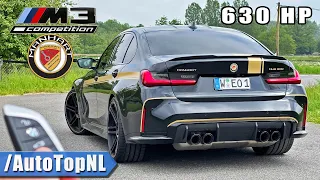 630HP BMW M3 G80 Manhart REVIEW on AUTOBAHN [NO SPEED LIMIT] by AutoTopNL
