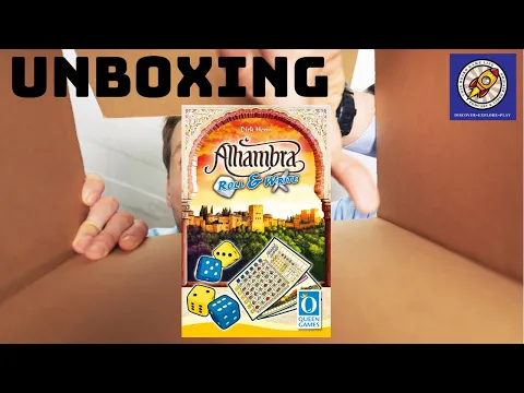 Alhambra Roll & Write Unboxing