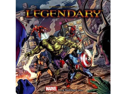 Dad v Daughter Play Throughs - Legendary A MARVEL Deck Building Game Base Set