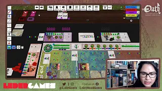 Oath: Chronicles of Empire and Exile Live Tabletop Simulator Play-through 1/16/2020