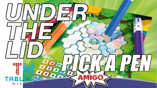 Pick A Pen | A Roll & Write where you roll what you write with! It's Pick A Pen.