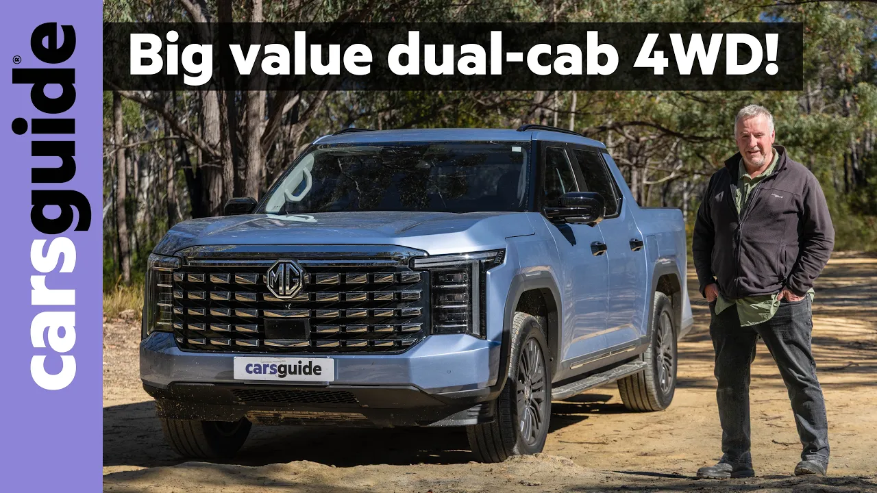Off-road test! MG U9 2026 review Australia: Explore Pro | New dual-cab 4WD better than Ford Ranger?