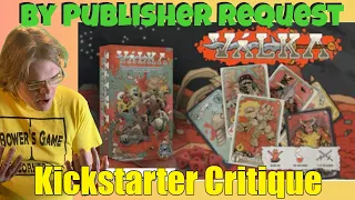 VÁLKA - Kickstarter Critique Review