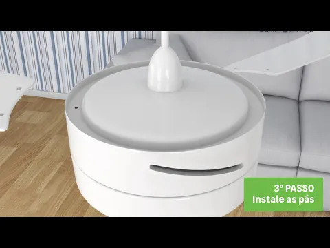 Ventilador de Teto 2 pás Branco Duo Inspire 127V (110V)