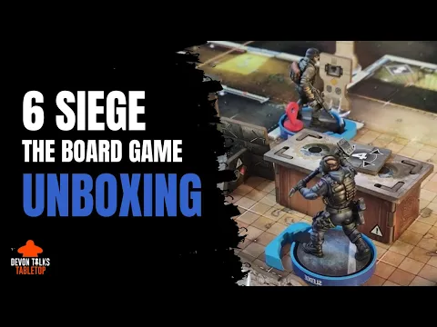 Six Siege: The Board Game - Unboxing