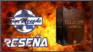 Carson City Big Box Juego de Mesa Preparación cómo se juega y Reseña Español