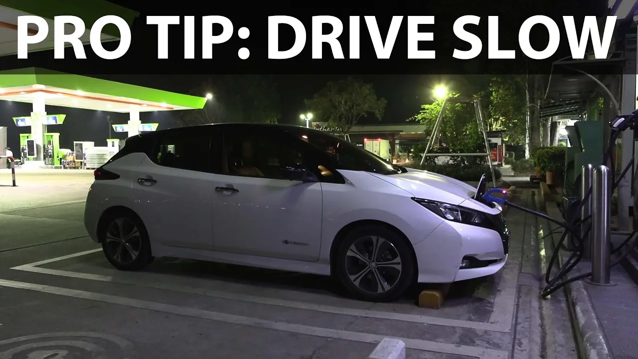 Nissan Leaf 40 kWh Bangkok challenge rematch