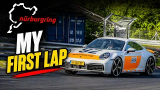 MY FIRST LAP with my PORSCHE 992 CARRERA S / NURBURGRING NORDSCHLEIFE