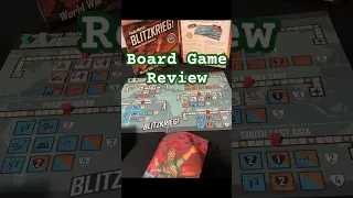 “Blitzkrieg!” Review #boardgames #tabletopgames #worldwar2 #tilelayinggame #wargame #review