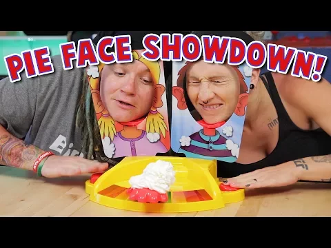 Pie Face Showdown Challenge | What!? What!?