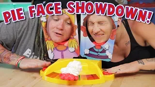 Pie Face Showdown Challenge | What!? What!?