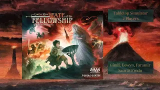 Lord of the Rings: Fate of the Fellowship - Two Player Playthrough - Tabletop Simulator - 07 22 25